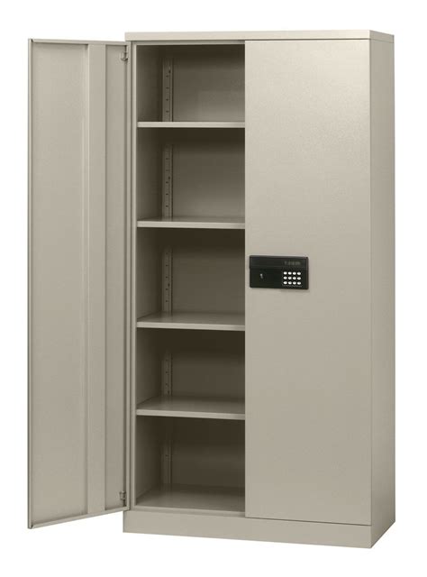 used steel storage cabinet with lock|lockable metal cabinet with shelves.